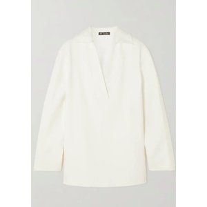 Loro Piana Stella Daisy cotton-blend top White Women’s  IT 44/US L $1,575